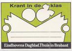So297 sticker eindhovens dagblad thuis in brabant, Ophalen of Verzenden, Zo goed als nieuw, Sticker