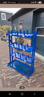 Olierek met olielekbak vloeistofrek 12x20l jerrycan eurol, Ophalen of Verzenden, Zo goed als nieuw