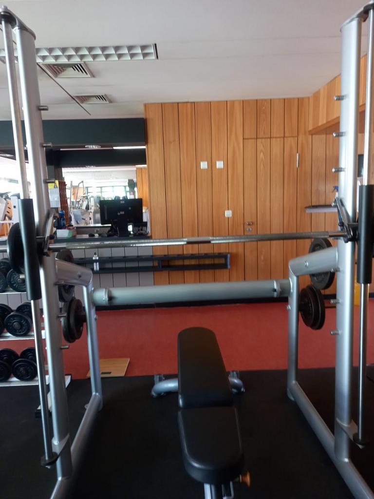 Gym80 sygnum smith machine plate loaded, Ophalen of Verzenden, Zo goed als nieuw, Overige typen