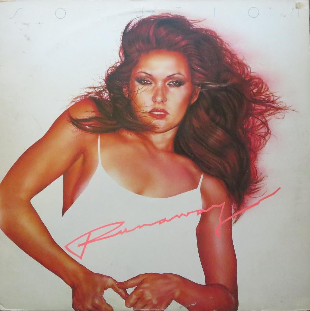 Solution - RUNAWAY. @1982, Cd's en Dvd's, Ophalen of Verzenden, Zo goed als nieuw, 12 inch, Inclusief binnenhoes
