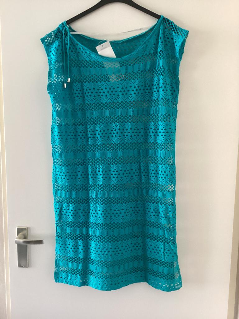 Turquoise tuniek of strandjurkje Lidea maat M, Ophalen, Overige typen, Overige kleuren, Nieuw