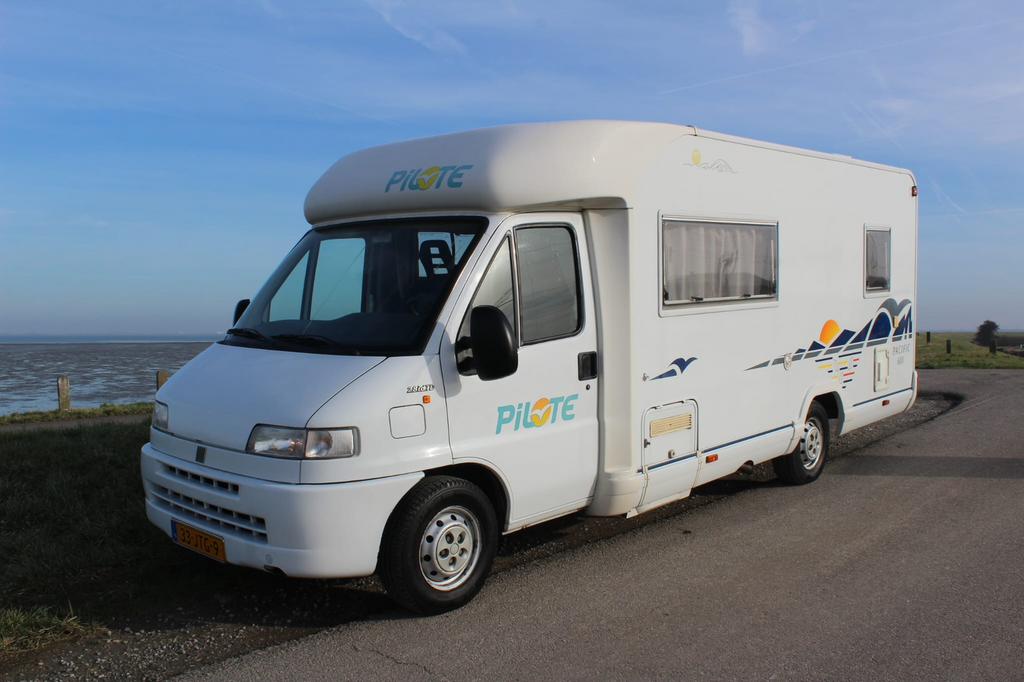 Fiat Ducato pilote, Caravans en Kamperen, Campers, Particulier, Half-integraal, Ophalen