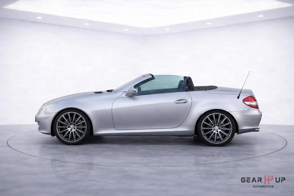Mercedes-Benz SLK-klasse 350 V6|LEER|CRUISE|NAVI|AIRSCARF|, Auto's, Achterwielaandrijving, Cabriolet, 2 stoelen, Euro 4