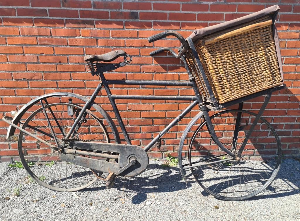 Germaan transportfiets 1942 opknapper, met veel onderdelen, Ophalen, Terugtraprem, Germaan, Jaren '40
