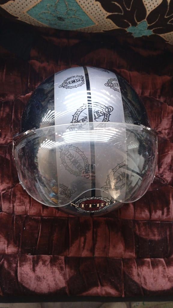 Helm, Fietsen en Brommers, Brommerhelmen, Ophalen of Verzenden