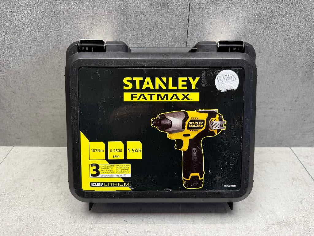 Stanley Fatmax Schroefmachine - NIEUW - 11376, Doe-het-zelf en Verbouw, Ophalen of Verzenden, Nieuw, Boor- en Schroefmachine
