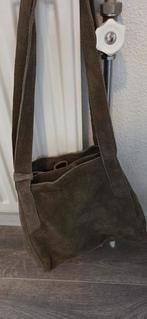 Zgan groene cowboysbag, Ophalen of Verzenden, Zo goed als nieuw, Groen