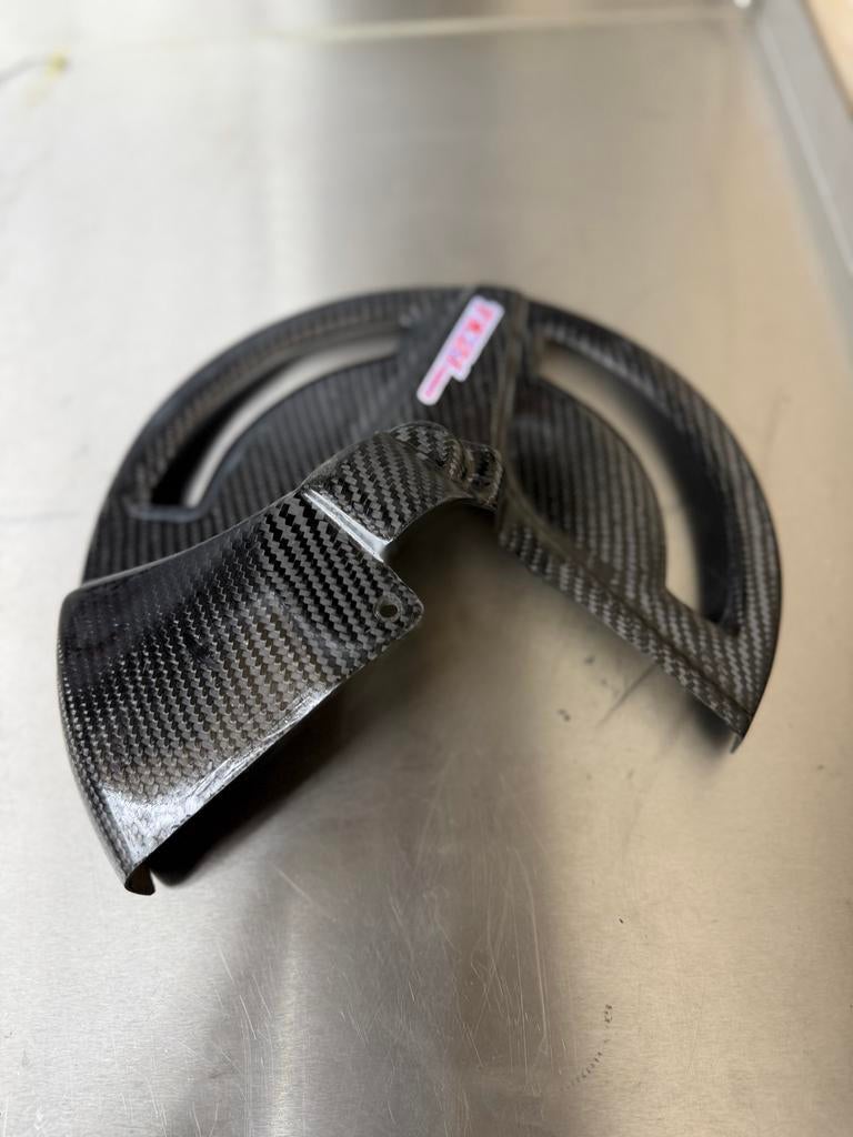 Tk21parts Carbon Voorremschijf Bescherming KTM GasGas Husqva, Ophalen of Verzenden, Gebruikt