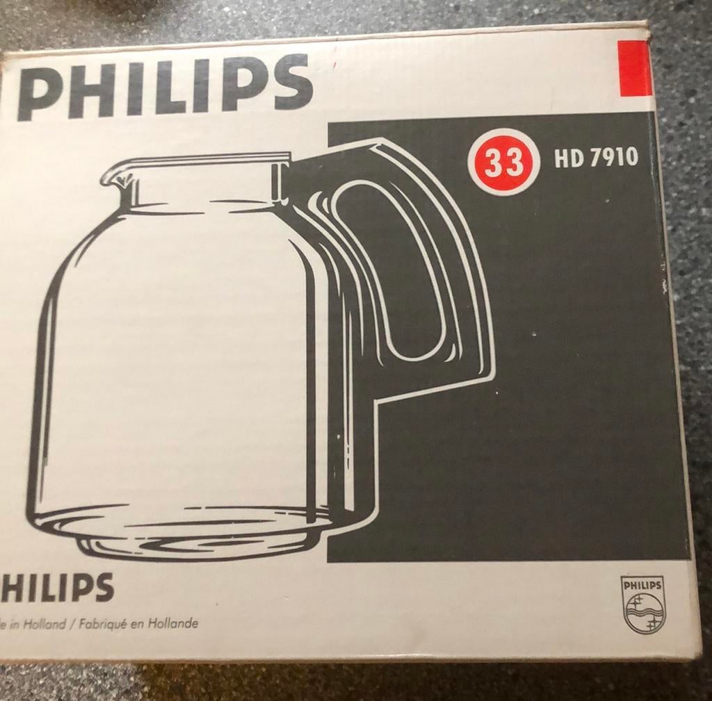 Philips glazen koffiekan, Ophalen of Verzenden, Zo goed als nieuw