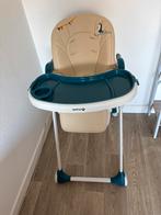 Safety 1st kinderstoel - beige en blauw, Ophalen, Zo goed als nieuw, Overige typen, Afneembaar eetblad