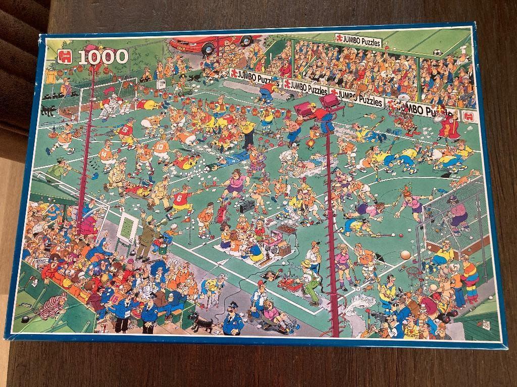 Jan van Haasteren puzzel, Ophalen of Verzenden, 500 t/m 1500 stukjes, Zo goed als nieuw, Legpuzzel