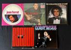5 Franse chansons LP's: Brel, Becaud, Sardou, Ferrat, Cd's en Dvd's, Ophalen of Verzenden, 1960 tot 1980, Gebruikt, 12 inch
