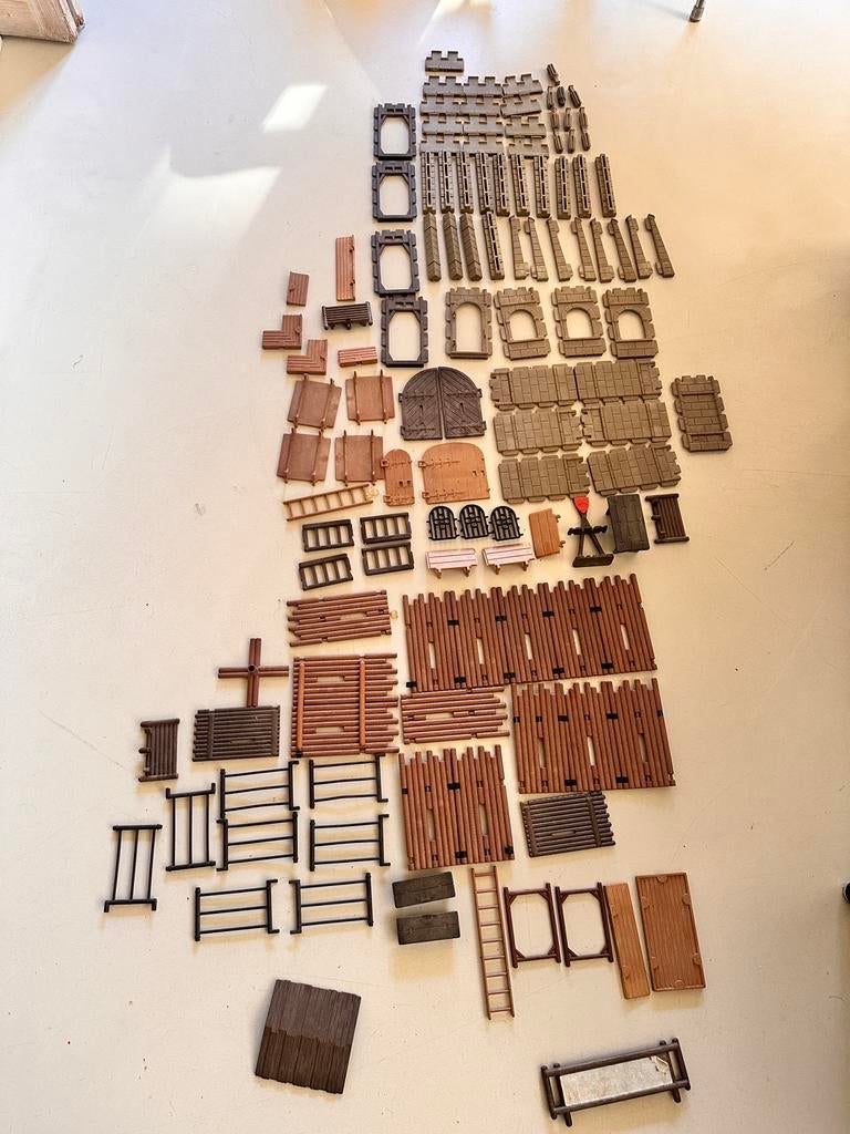 Vintage Playmobil Geobra onderdelen en accessoires, Ophalen of Verzenden, Gebruikt, Los playmobil