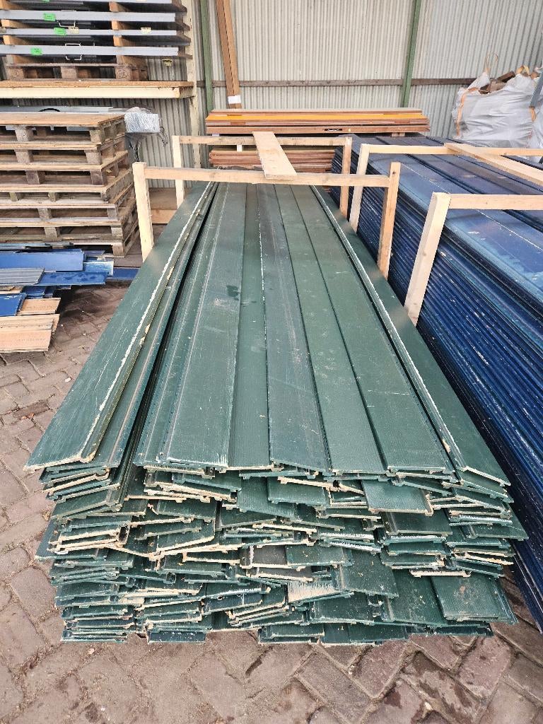 Partij werzalit colorpan gevel bekleding planken ( 193 ), Ophalen, Minder dan 25 mm, Zo goed als nieuw, Plank