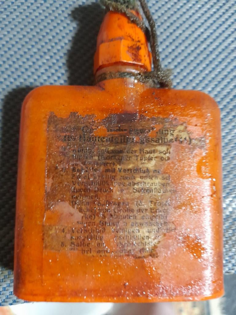 Duitse Hautentgiftungszalbe, Verzamelen, Ophalen of Verzenden, Landmacht, Duitsland