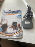 compact flash card reader, Ophalen of Verzenden, Zo goed als nieuw, Compact Flash (CF), Fotocamera