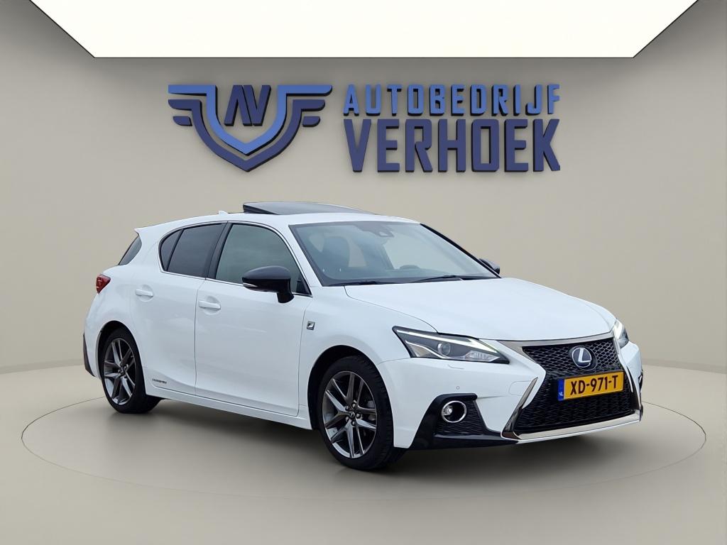 Lexus CT 200h F Sport NL-Auto - Schuifdak - Fietsendragerbeu, Auto's, Lexus, 12 maanden, 136 pk, Gebruikt, Euro 6
