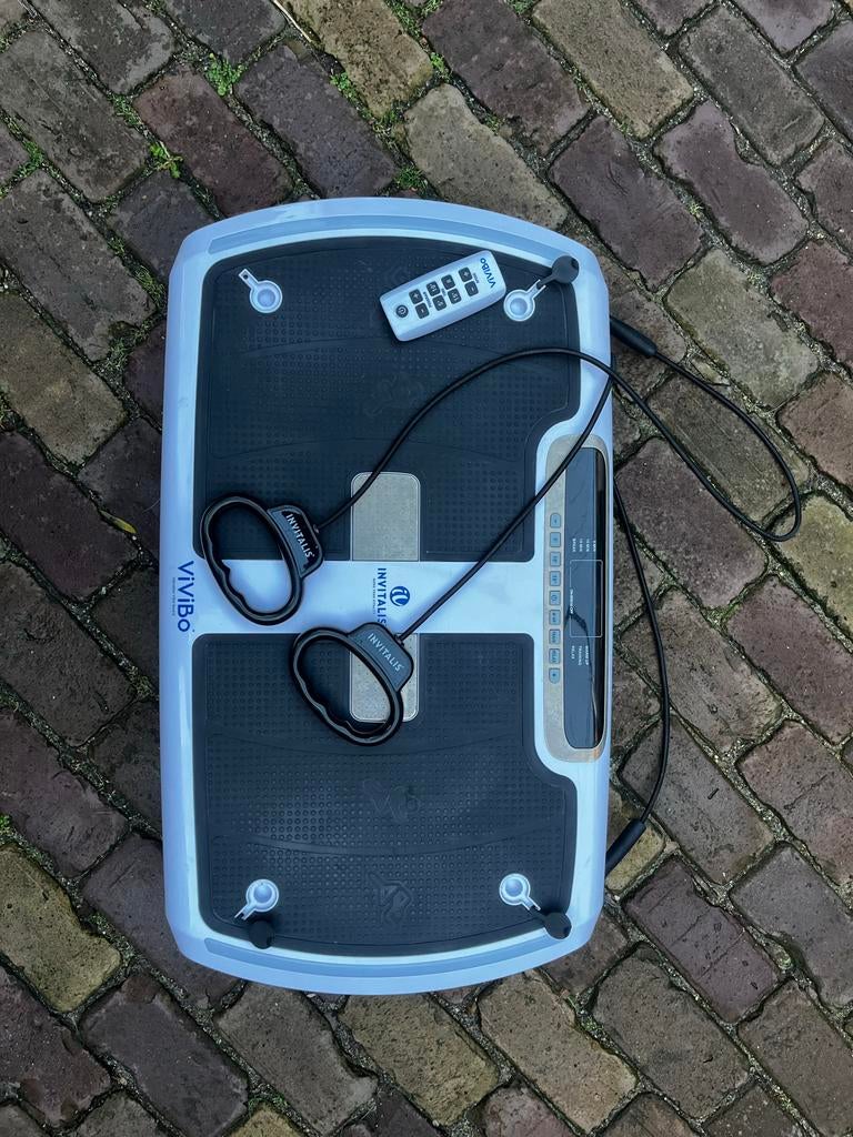 Trilplaat VIVIBO PRO Oscillatie Fitness plaat, Sport en Fitness, Fitnessapparatuur, Ophalen, Zo goed als nieuw, Kunststof, Trilplaat