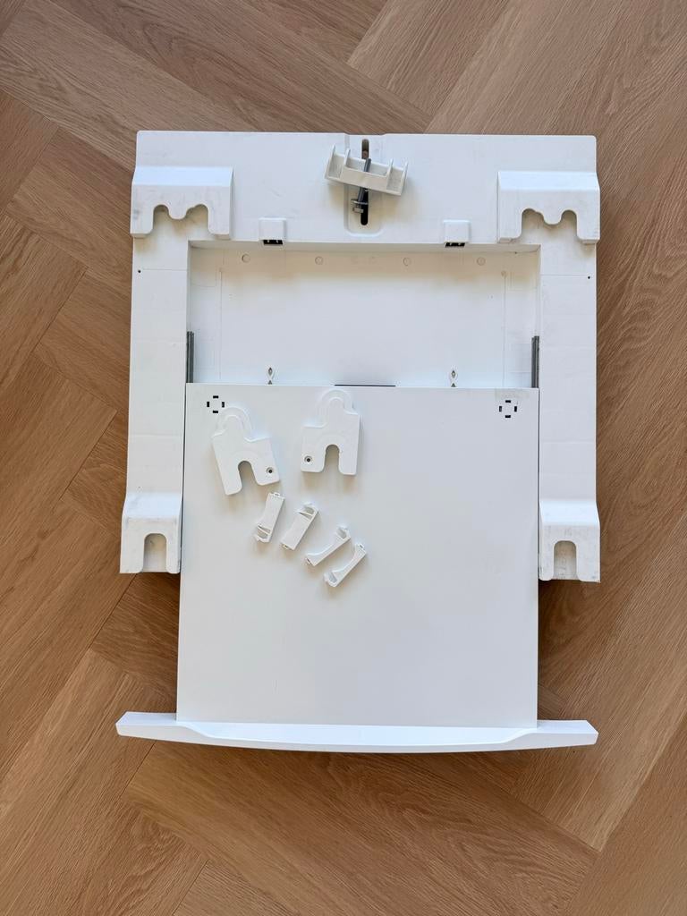 AEG A1WYHSK Stapelkit met legplank voor op wasmachine, Witgoed en Apparatuur, Onderdelen en Toebehoren, Gebruikt, Ophalen