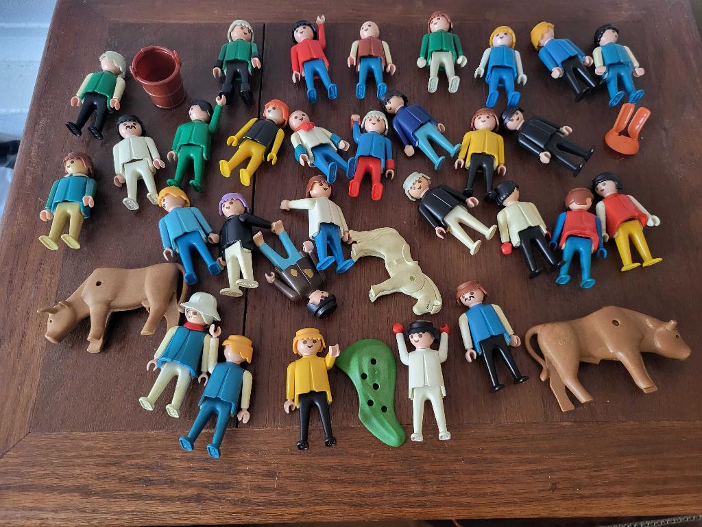 playmobil vintage poppetjes, Kinderen en Baby's, Speelgoed | Playmobil, Ophalen of Verzenden, Gebruikt