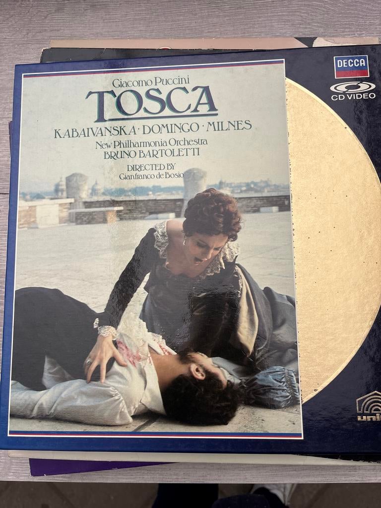 Giacomo Puccini - Tosca CD Video (DECCA), Ophalen of Verzenden, Romantiek, Gebruikt, Opera of Operette
