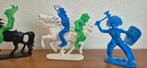 Jean Höfler West-Duitsland plastic indianen cowboys paarden, Ophalen of Verzenden, Gebruikt