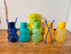 Tupperware nieuwe kinder flessen 350 ml dieren, Ophalen of Verzenden, Nieuw, Groen, Beker of Kan