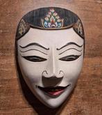 Handgesneden houten masker uit Indonesië - Bambang, Ophalen of Verzenden