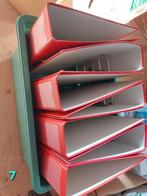 Rode Ordner Mappen - 8 stuks - Ringband, Ophalen of Verzenden, Gebruikt
