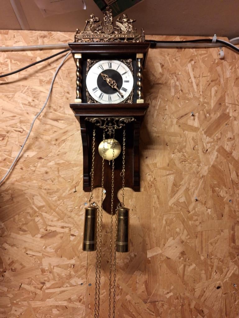 Zaanse klok "nu elck syn sin", Ophalen