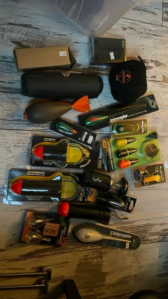 Diverse karper spullen, Ophalen, Gebruikt, Overige typen