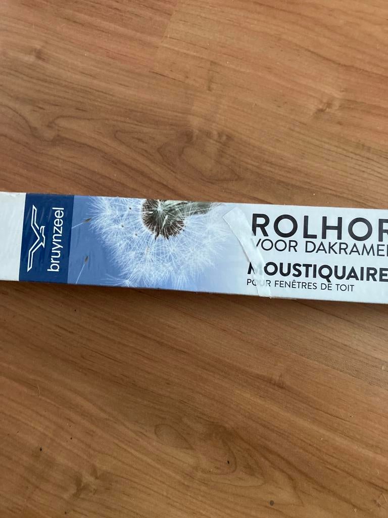 Bruynzeel Rolhor S700 voor Dakraam – Wit – 78 x 155 cm, Doe-het-zelf en Verbouw, Deuren en Horren, Minder dan 80 cm, Overige typen