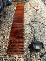 Hardhouten Looprooster convectorput, Ophalen, Minder dan 60 cm, Radiator