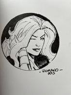 Originele tekening Storm/roodhaar, Romano Molenaar, Eén stripboek, Nieuw, Ophalen of Verzenden