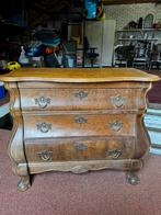 Vintage stijl eiken ladekast met sierbeslag, Antiek en Kunst, Antiek | Meubels | Kasten, Ophalen