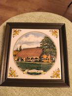 Wandtegel van Groningse boerderij., Ophalen of Verzenden