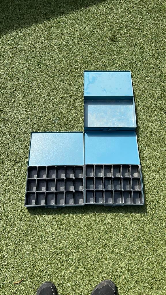 Sorteer kistjes, Ophalen, Zo goed als nieuw, Kolomboormachine