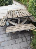 Opknapper: Gratis af te halen picknicktafel van hout, Ophalen, Gebruikt, Rechthoekig, Hout