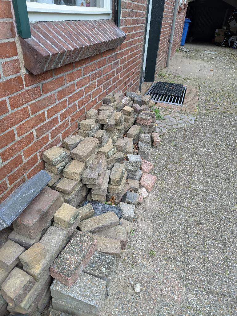 Sier stenen paadje 2 à 2,5m, Tuin en Terras, Ophalen, Overige materialen, Gebruikt, Klinkers