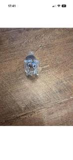 Glazen spaarvarken - Letterbak beeldje, Ophalen of Verzenden, Gebruikt, Dier