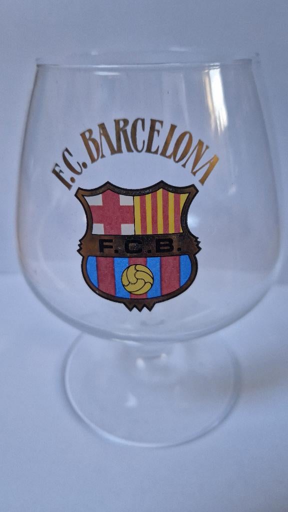 Voetbalglas Barcelona, Verzamelen, Ophalen of Verzenden, Zo goed als nieuw, Buitenlandse clubs, Overige typen
