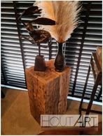 Zuil / plantenzuil spoorbiels NIEUW!, Info@hout-art.nl, Nieuw, Ophalen of Verzenden, Hoeves 3 in Schijndel