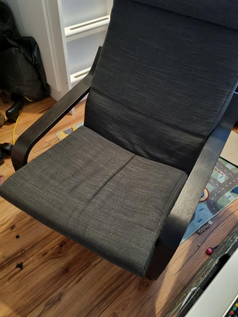 IKEA Lounge Stoel - Comfortabel en Stijlvol, Huis en Inrichting, Ophalen, Gebruikt, Stof, Eén