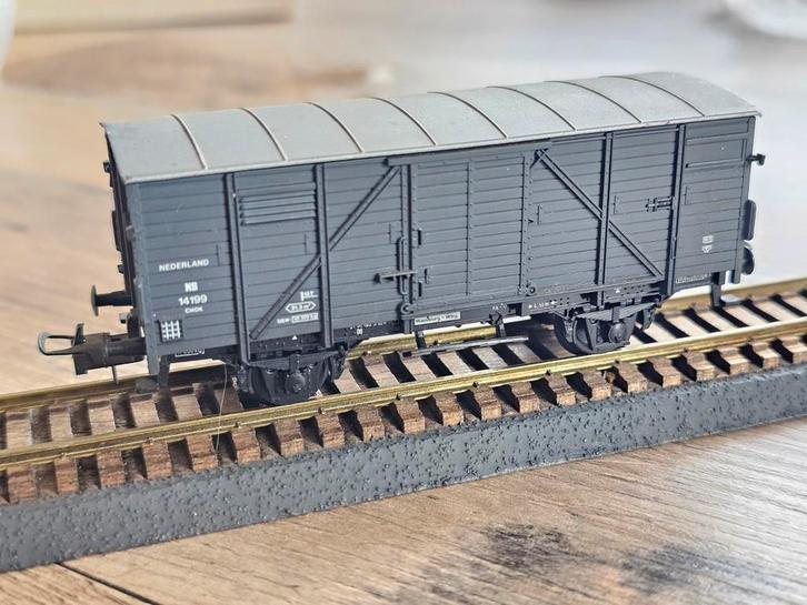 Modeltrein Ho trix NS wagon, Hobby en Vrije tijd, Modeltreinen | H0, Zo goed als nieuw, Wagon, Gelijkstroom, Trix, NS, Ophalen of Verzenden