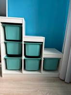 Opbergcombinatie (TROFAST - IKEA) - 6 bakken - mint/groen, Ophalen, Zo goed als nieuw, Kast