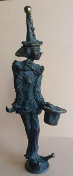 Corry Ammerlaan van Niekerk (1947) "Clown" bronzen beeld, Ophalen of Verzenden