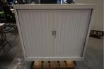 Witte archiefkast kantoorkast dossierkast roldeurkast, Huis en Inrichting, Kasten | Roldeurkasten en Archiefkasten, Gebruikt, 100 tot 150 cm