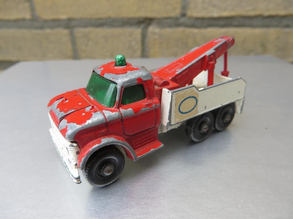 Matchbox No 71 Ford Heavy Wreck Truck Takelwagen, Ophalen of Verzenden, Gebruikt, Bus of Vrachtwagen