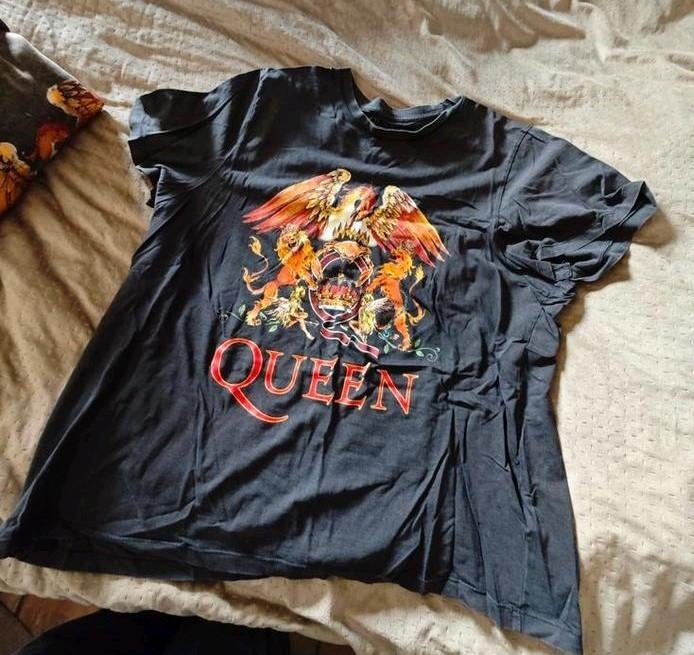 6 stuks QUEEN T-shirts + Sweater M - XL - XXL diverse design, Ophalen of Verzenden, Zo goed als nieuw, Kleding