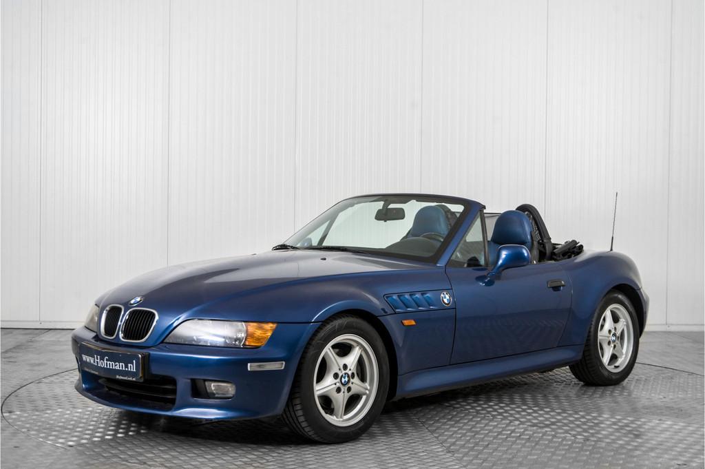 BMW Z3 Roadster 2.0 (bj 1999), Euro 2, Achterwielaandrijving, Gebruikt, Blauw